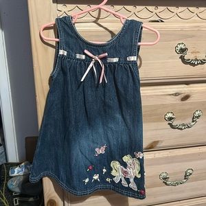 Denim Pony dream dress 🩷🌸